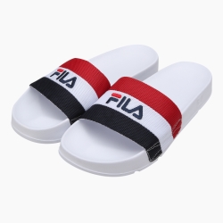 Fila Drifter Mesh - Miesten Sandaalit - Valkoinen/Punainen | FI-41655